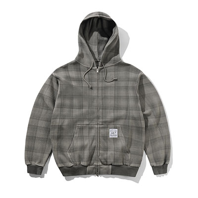 Butter Goods(バターグッズ)/ Waffle Zip-Thru Hood -2COLOR-