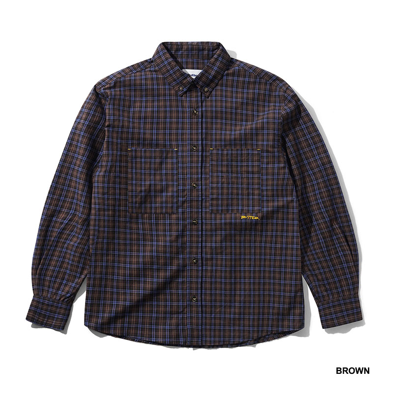 Butter Goods(バターグッズ)/ Plaid Shirt -3COLOR-