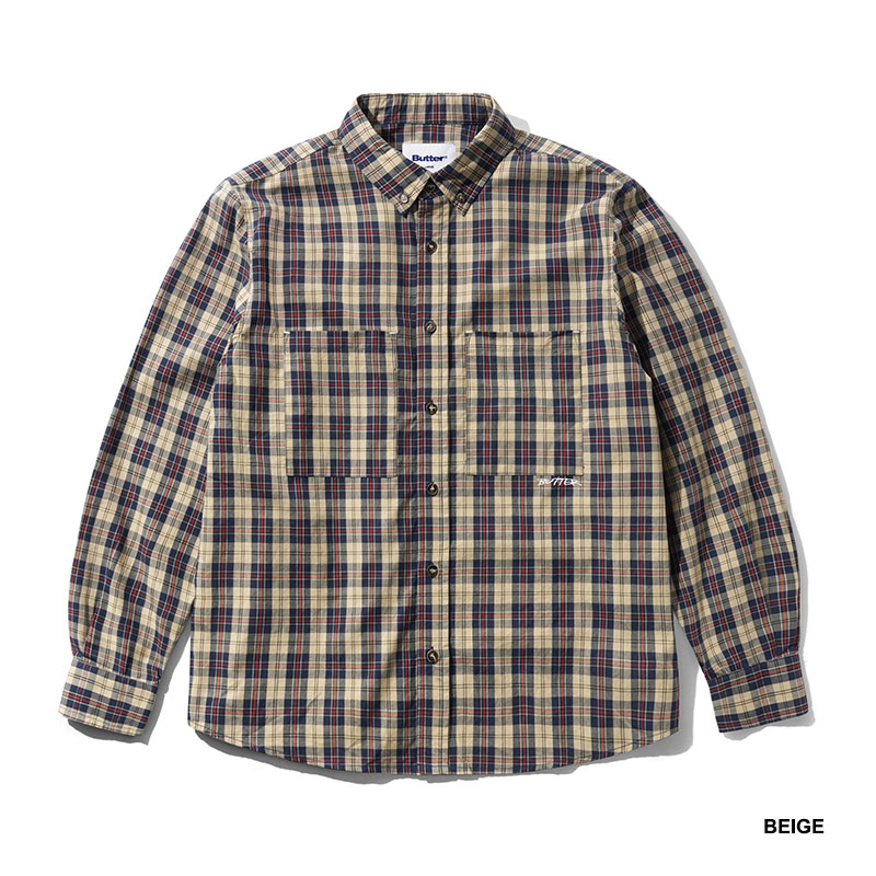 Butter Goods(バターグッズ)/ Plaid Shirt -3COLOR-