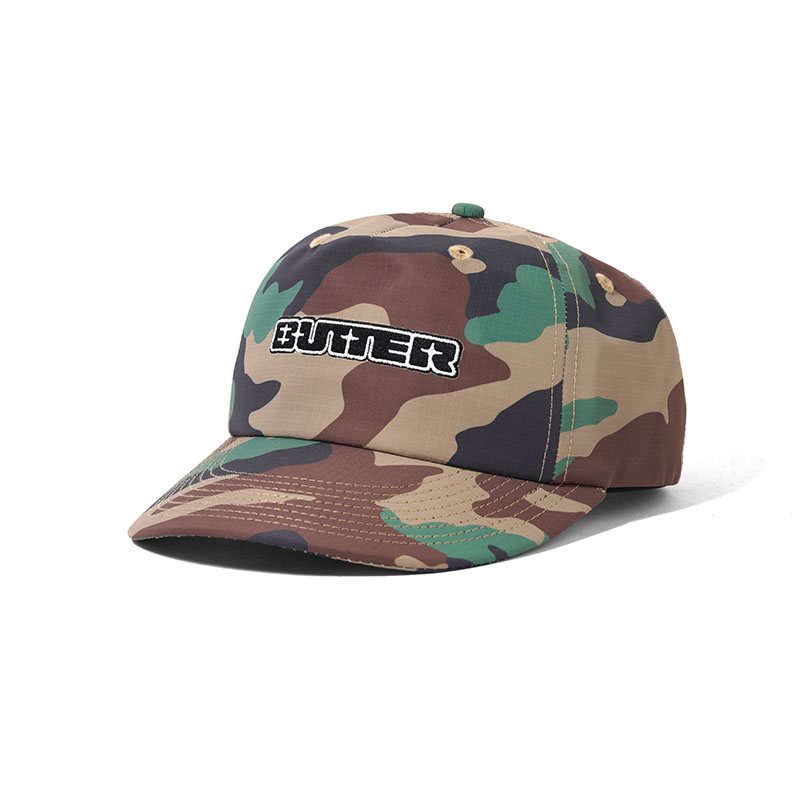 Butter Goods(バターグッズ)/ Glint Snapback Cap -CAMO-