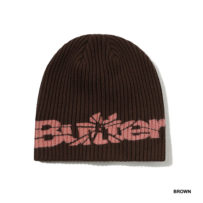 Butter Goods(バターグッズ)/ Smashed Logo Knit Skully Beanie -3.COLOR-