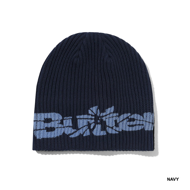 Butter Goods(バターグッズ)/ Smashed Logo Knit Skully Beanie -3.COLOR-