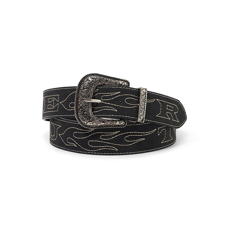 Butter Goods(バターグッズ)/ Flame Stitch Belt -BLACK-