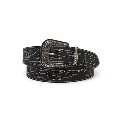Butter Goods(バターグッズ)/ Flame Stitch Belt -BLACK-
