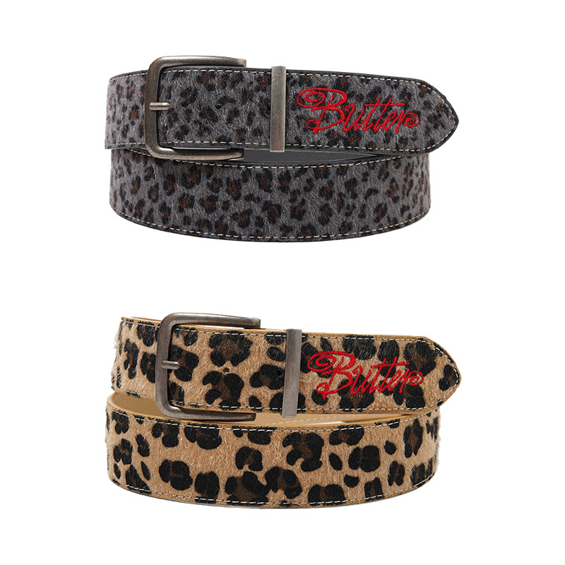 Butter Goods(バターグッズ)/ Animal Hide Belt -2COLOR-