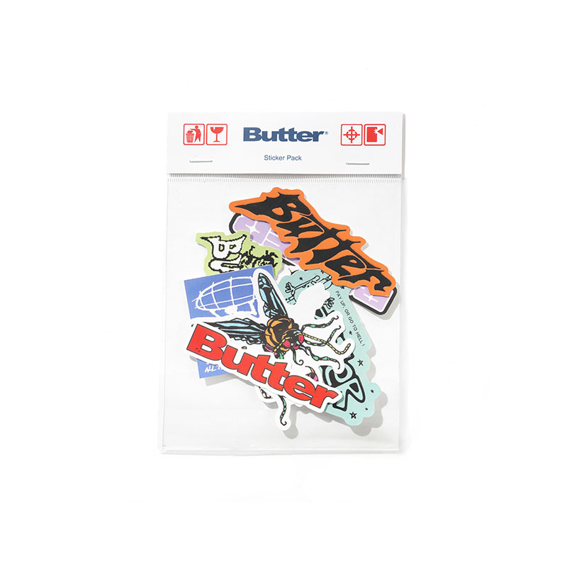 Butter Goods(バターグッズ)/ Q126 Sticker Pack -MULTI-