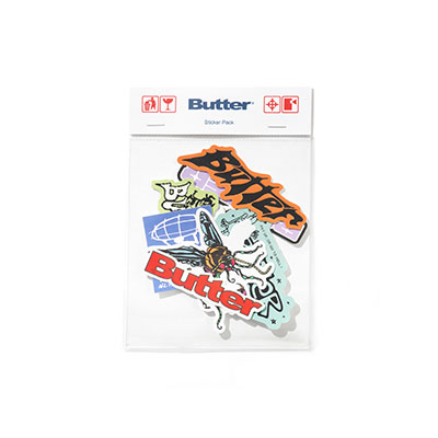Butter Goods(バターグッズ)/ Q126 Sticker Pack -MULTI-