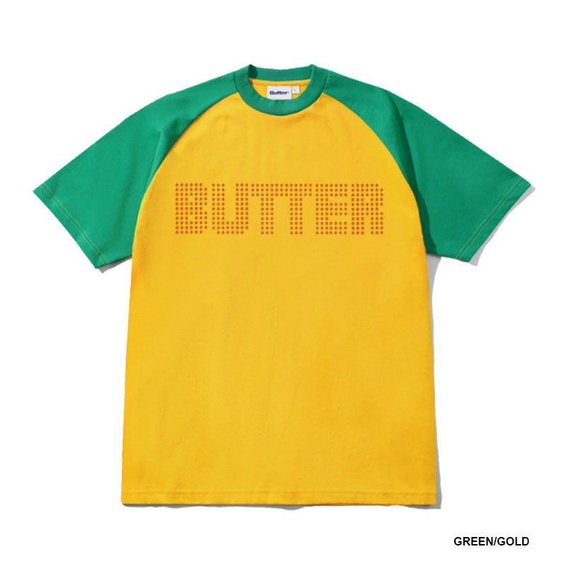 Butter Goods(バターグッズ)/ Stars Raglan Tee -3.COLOR-