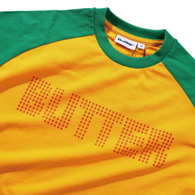 Butter Goods(バターグッズ)/ Stars Raglan Tee -3.COLOR-