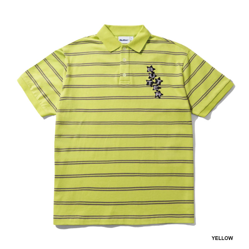 Butter Goods(バターグッズ)/ STARS POLO S/S SHIRT -3.COLOR-