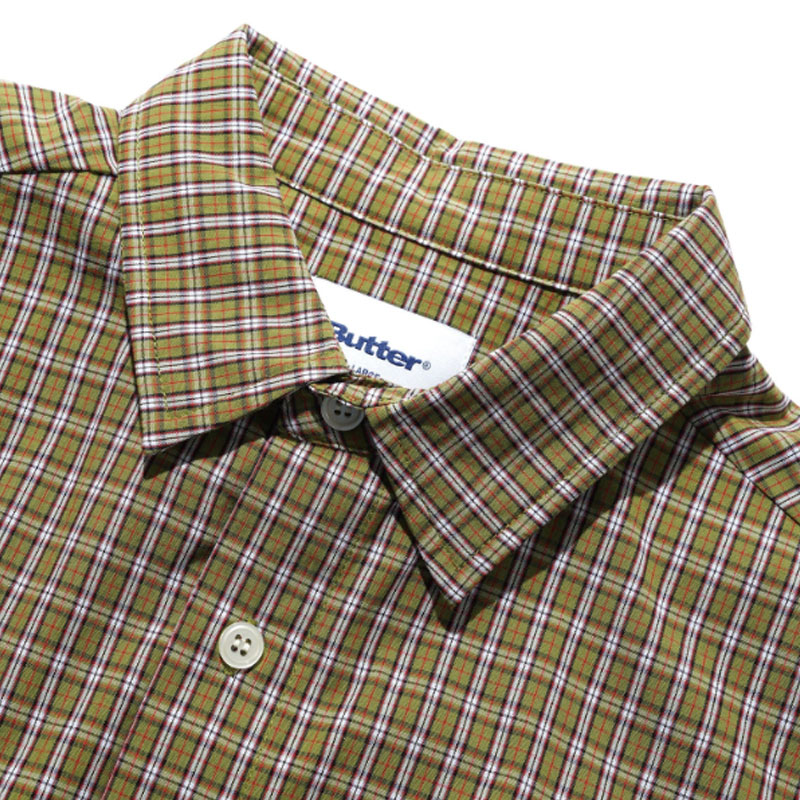Butter Goods(バターグッズ)/ Equipment S/S Shirt -2.COLOR-