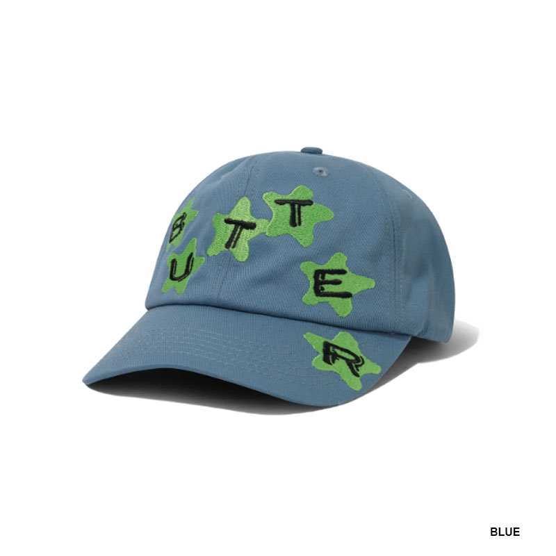 Butter Goods(バターグッズ)/ Stars 6 Panel Cap -3.COLOR-