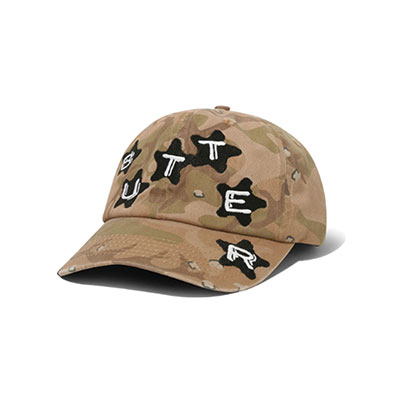 Butter Goods(バターグッズ)/ Stars 6 Panel Cap -3.COLOR-