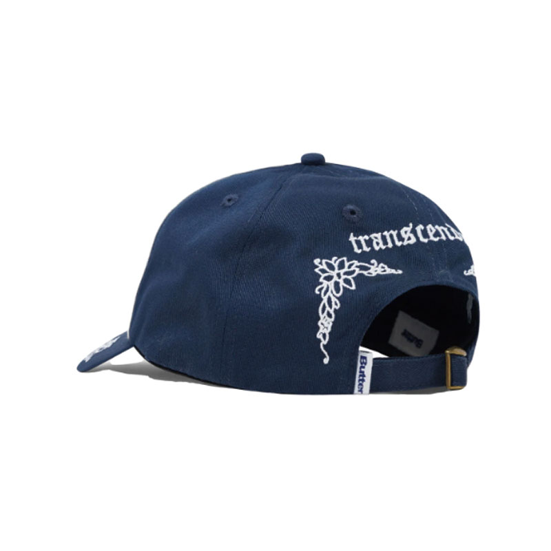 Butter Goods(バターグッズ)/ Spiritual Logo 6 Panel Cap -NAVY-