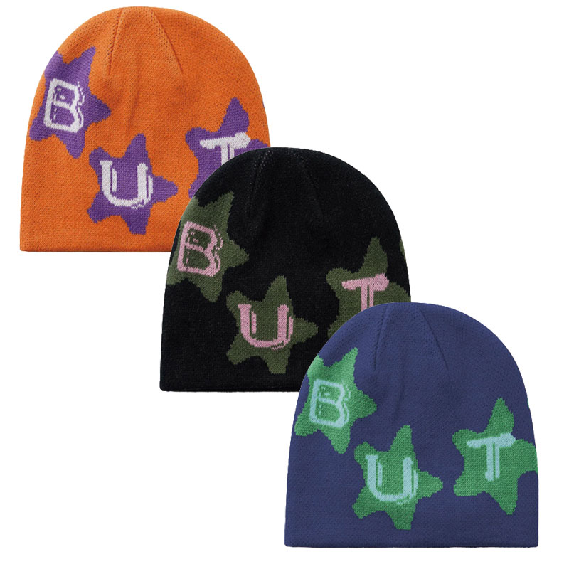Butter Goods(バターグッズ)/ Stars Skully Beanie -3.COLOR-