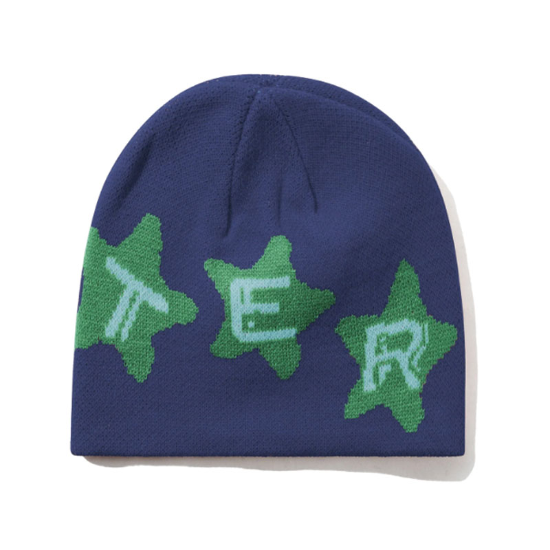 Butter Goods(バターグッズ)/ Stars Skully Beanie -3.COLOR-