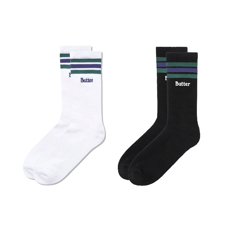 Butter Goods(バターグッズ)/ Stripe Socks -2.COLOR-