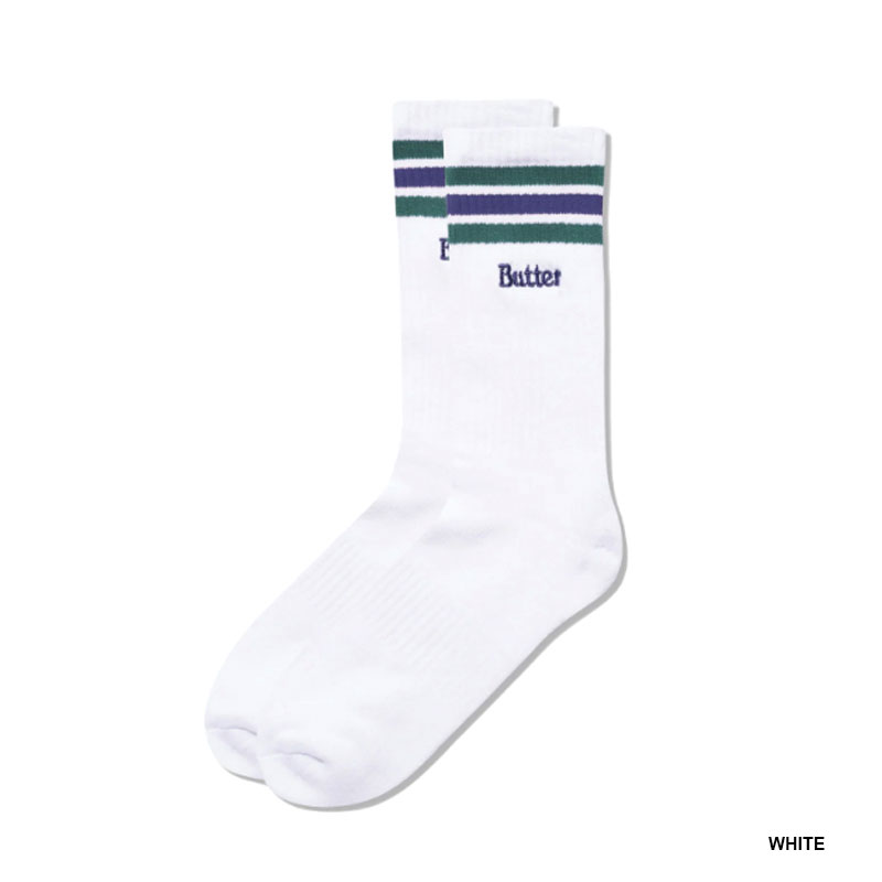 Butter Goods(バターグッズ)/ Stripe Socks -2.COLOR-