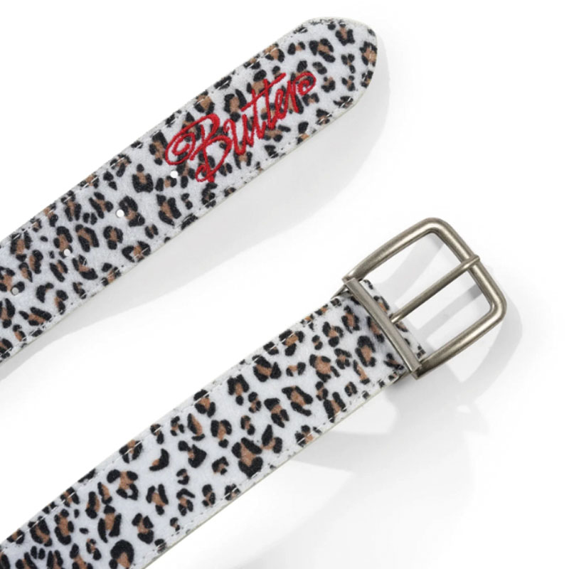 Butter Goods(バターグッズ)/ Animal Hide Belt -LEOPARD-
