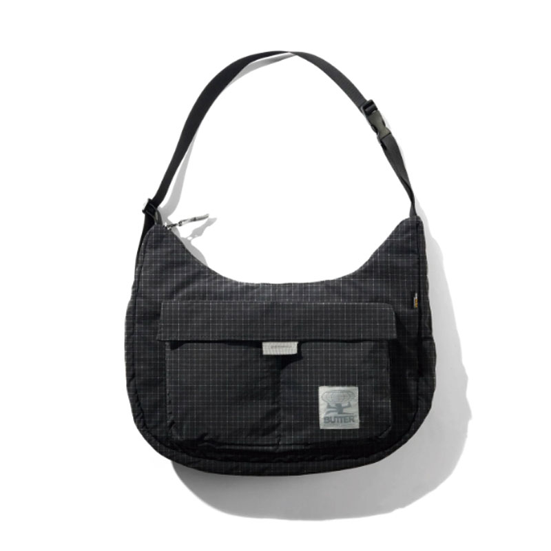 Butter Goods(バターグッズ)/ Cordura Crossbody Bag -BLACK-
