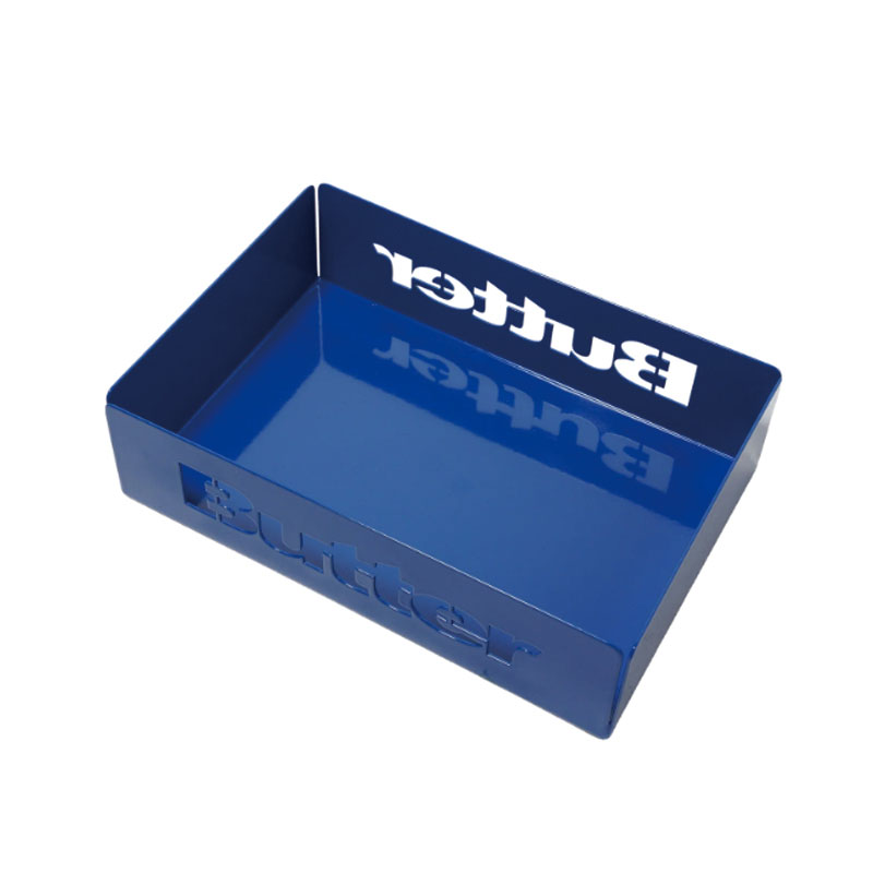 Butter Goods(バターグッズ)/ Stencil Logo Metal Tray -BLUE-