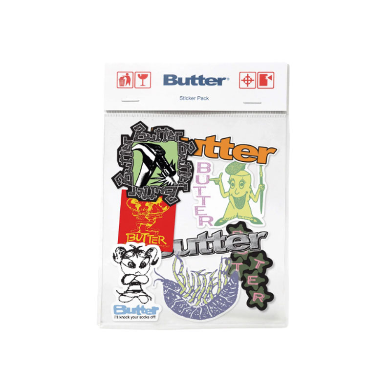 Butter Goods(バターグッズ)/ Sticker Pack -MULTI-