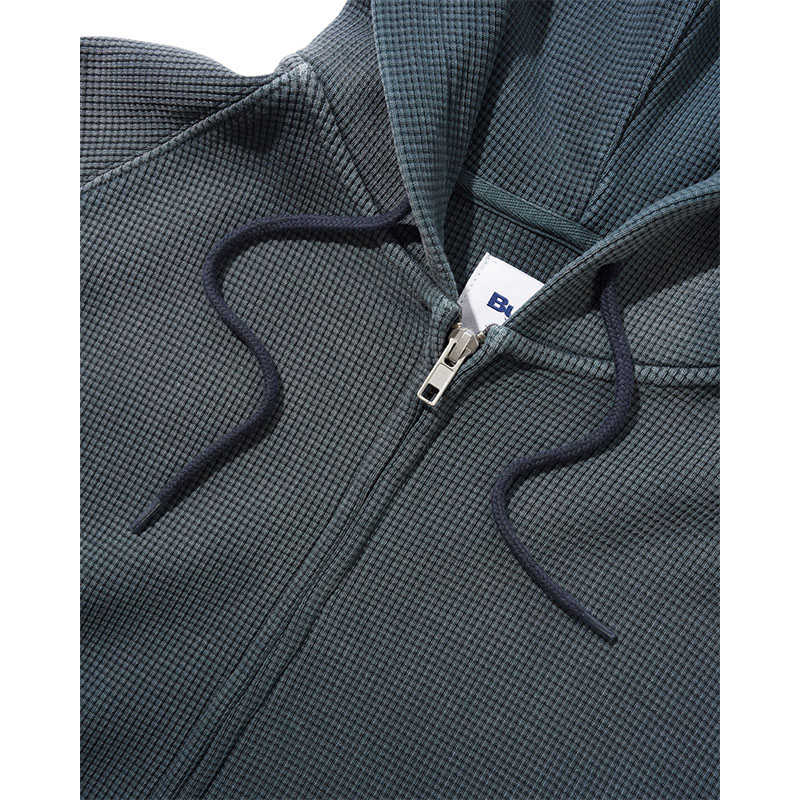 Butter Goods(バターグッズ)/ Faded Waffle Zip-Thru Hood -3.COLOR-