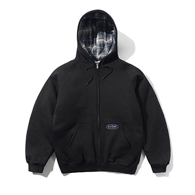 Butter Goods(バターグッズ)/ Plaid Lined Zip-Thru Hood -2.COLOR-