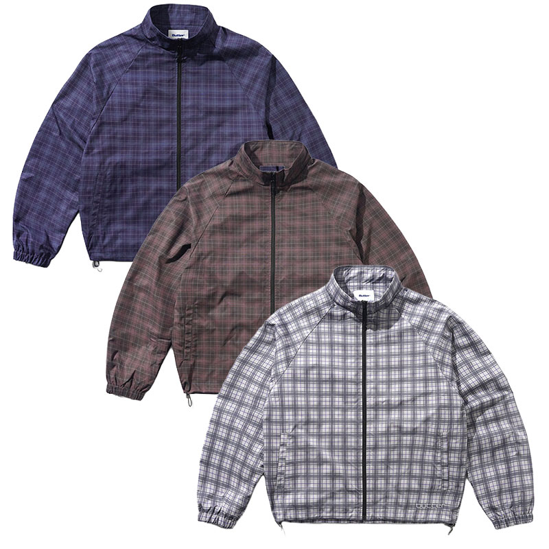 Butter Goods(バターグッズ)/ Plaid Nylon Jacket -3.COLOR-