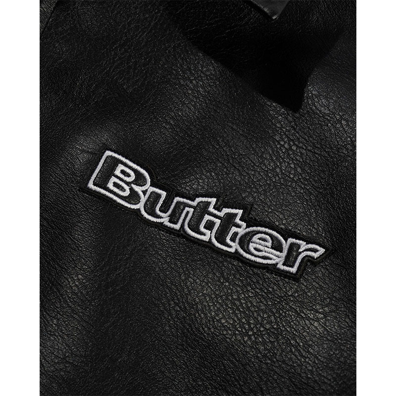 Butter Goods(バターグッズ)/ Isaac Hayes Bomber Jacket -BLACK-