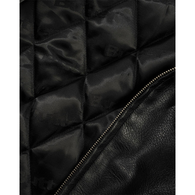 Butter Goods(バターグッズ)/ Isaac Hayes Bomber Jacket -BLACK-