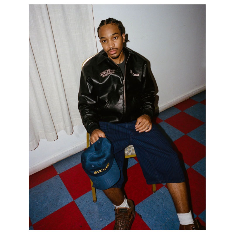 Butter Goods(バターグッズ)/ Isaac Hayes Bomber Jacket -BLACK-