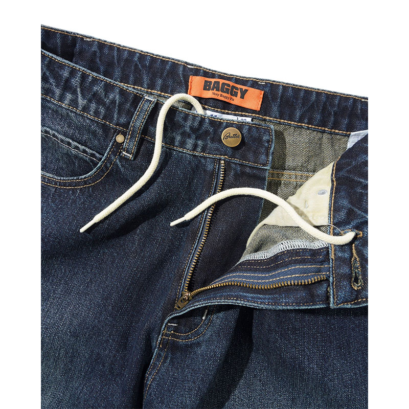 Butter Goods(バターグッズ)/ Solar Fade Denim Jeans -BLUE TINT RIPPLE-