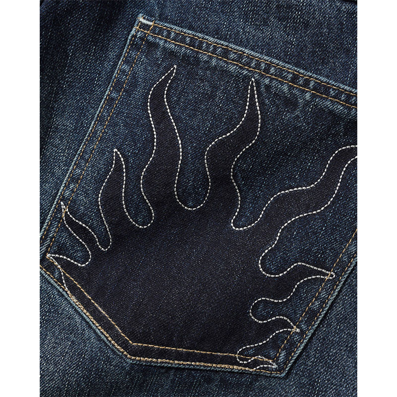 Butter Goods(バターグッズ)/ Solar Fade Denim Jeans -BLUE TINT RIPPLE-