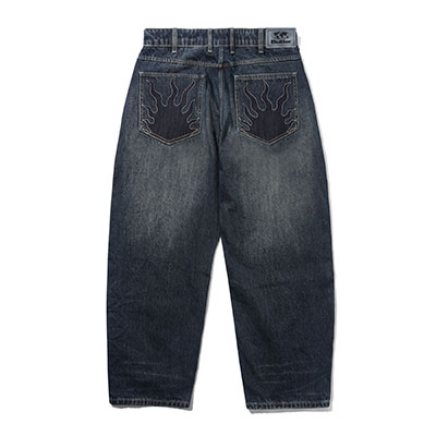 Butter Goods(バターグッズ)/ Solar Fade Denim Jeans -BLUE TINT RIPPLE-