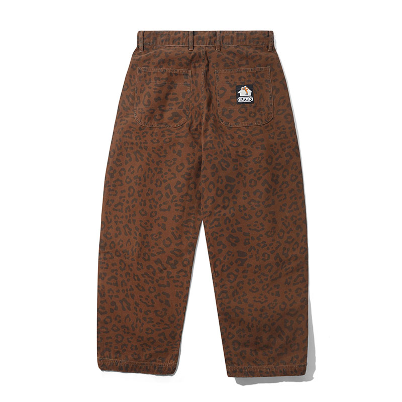 Butter Goods(バターグッズ)/ Work Pants -LEOPARD-