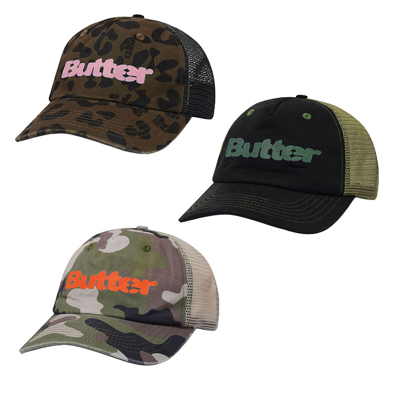Butter Goods(バターグッズ)/ Stencil Trucker Cap -3.COLOR-