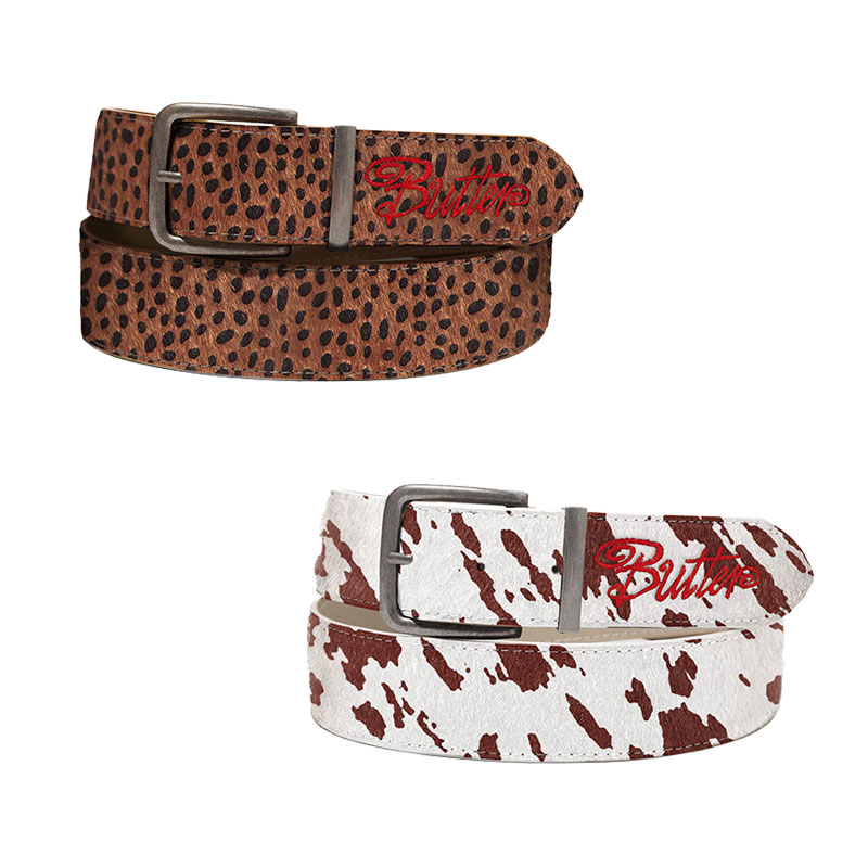 Butter Goods(バターグッズ)/ Animal Hide Belt -2.COLOR-