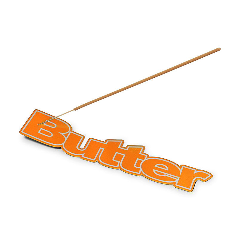 Butter Goods(バターグッズ)/ Metal Incense Holder -ORANGE-