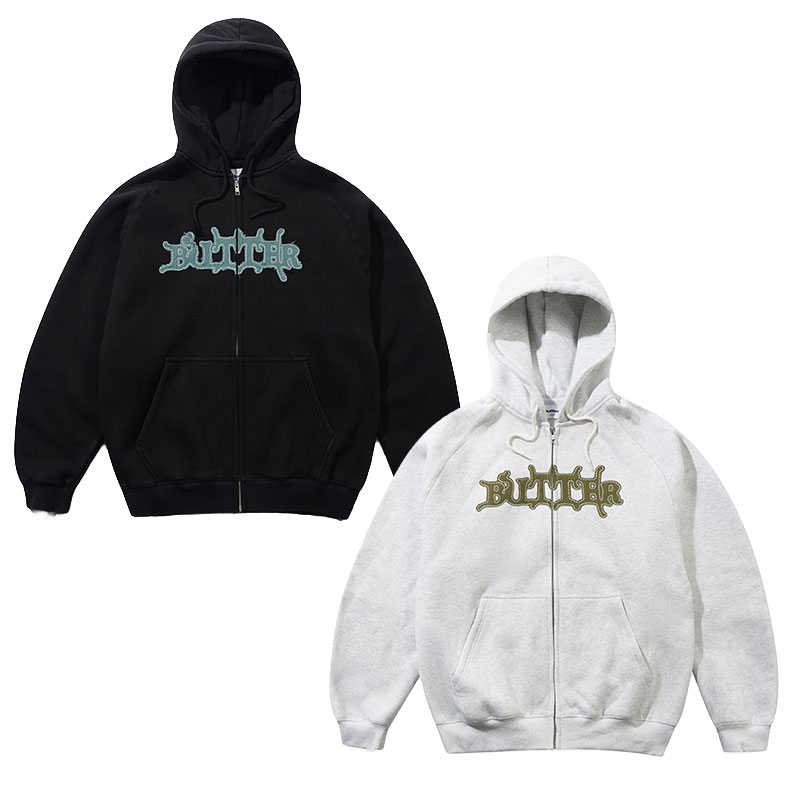 BUTTERGOODS(バターグッズ)/ Serif Zip-Thru Hood -2.COLOR-