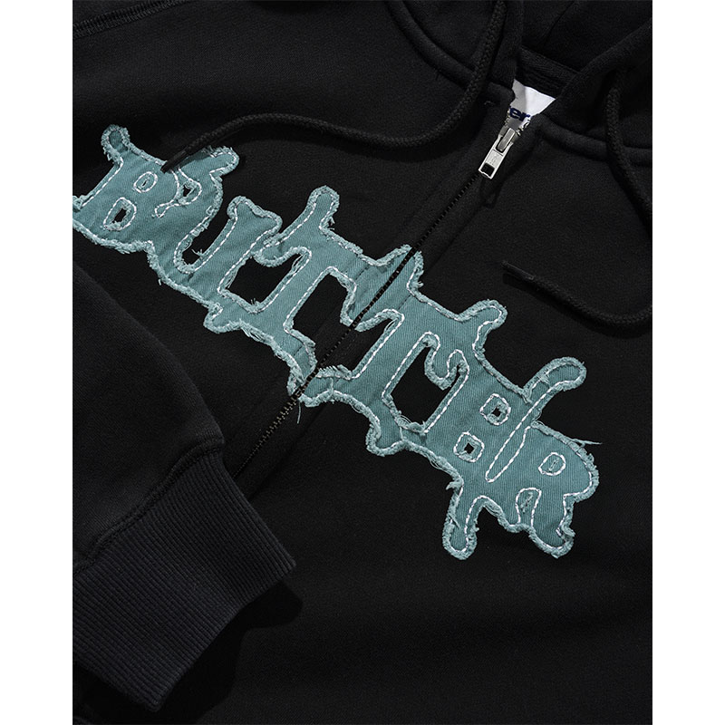 BUTTERGOODS(バターグッズ)/ Serif Zip-Thru Hood -2.COLOR-