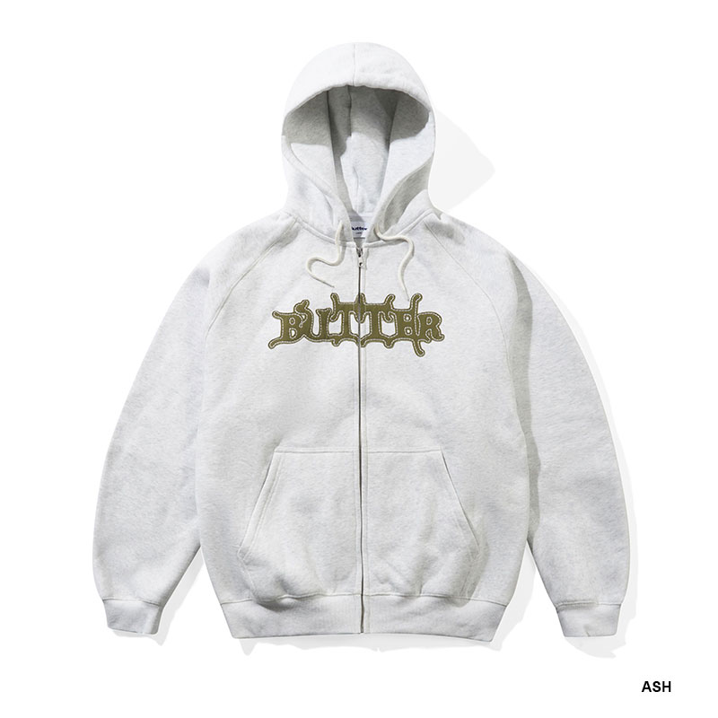 BUTTERGOODS(バターグッズ)/ Serif Zip-Thru Hood -2.COLOR-
