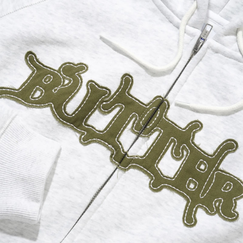 BUTTERGOODS(バターグッズ)/ Serif Zip-Thru Hood -2.COLOR-