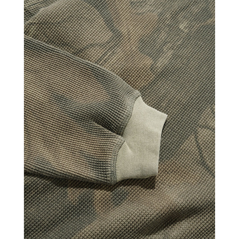 BUTTERGOODS(バターグッズ)/ Thermal L/S Top -FOREST CAMO-