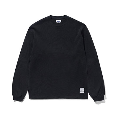 BUTTERGOODS(バターグッズ)/ Thermal L/S Top -BLACK-