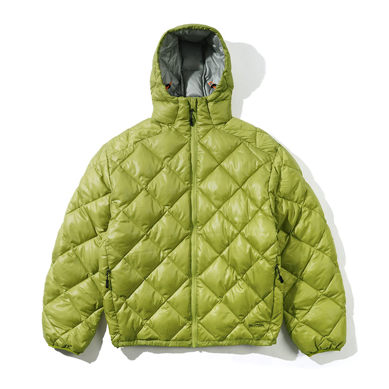 BUTTERGOODS(バターグッズ)/ Diamond Quilt Puffer -LIME-