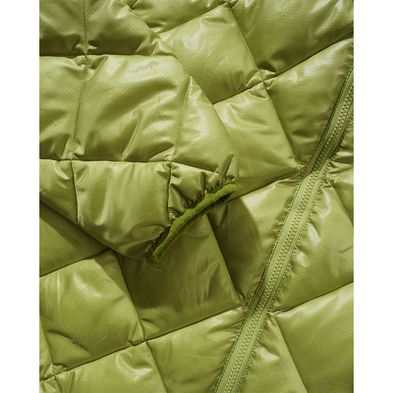 BUTTERGOODS(バターグッズ)/ Diamond Quilt Puffer -LIME-