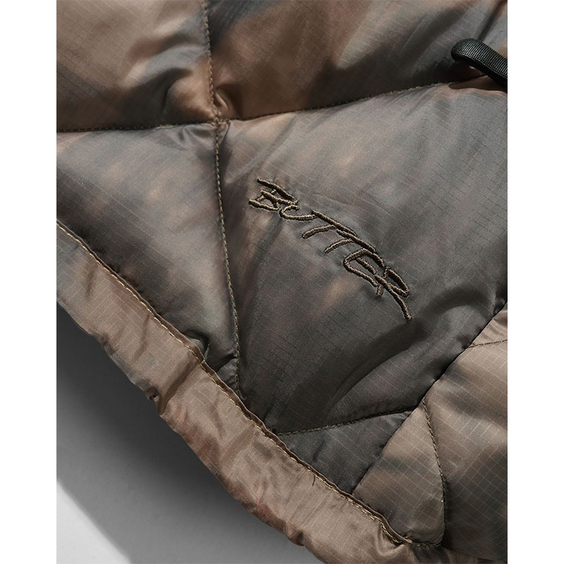 BUTTERGOODS(バターグッズ)/ Diamond Quilt Puffer -FOREST CAMO-