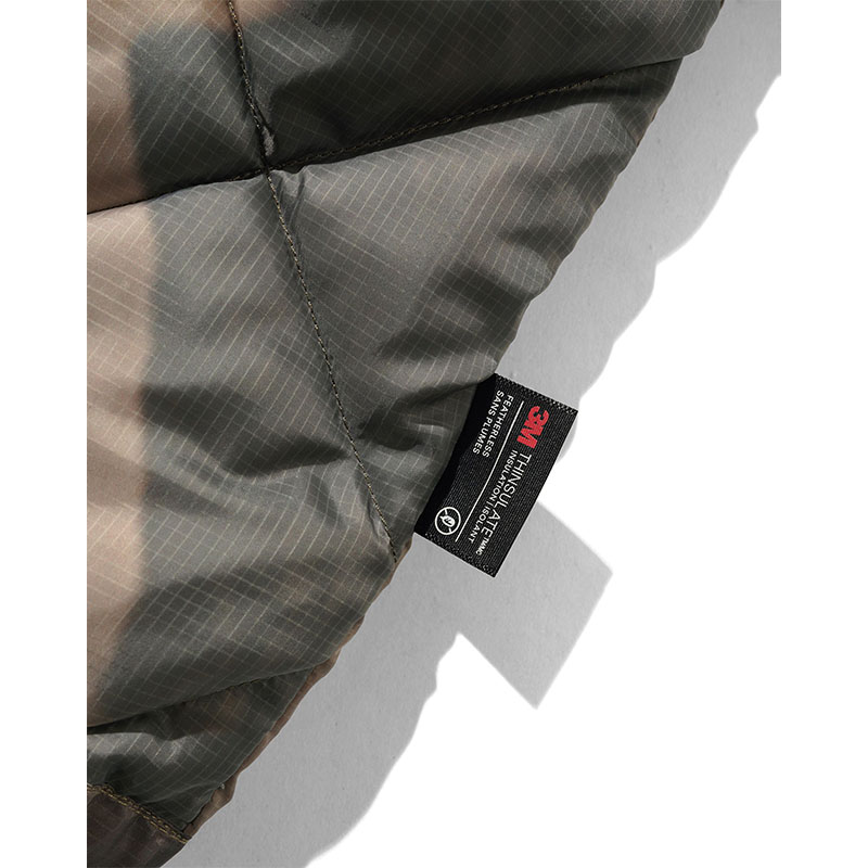 BUTTERGOODS(バターグッズ)/ Diamond Quilt Puffer -FOREST CAMO-