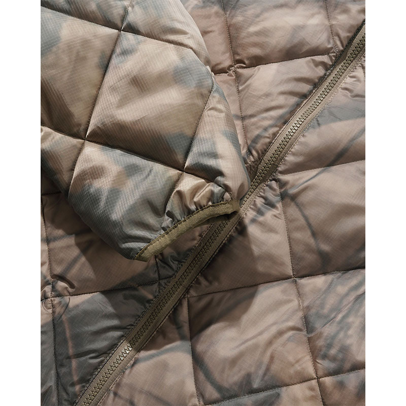 BUTTERGOODS(バターグッズ)/ Diamond Quilt Puffer -FOREST CAMO-